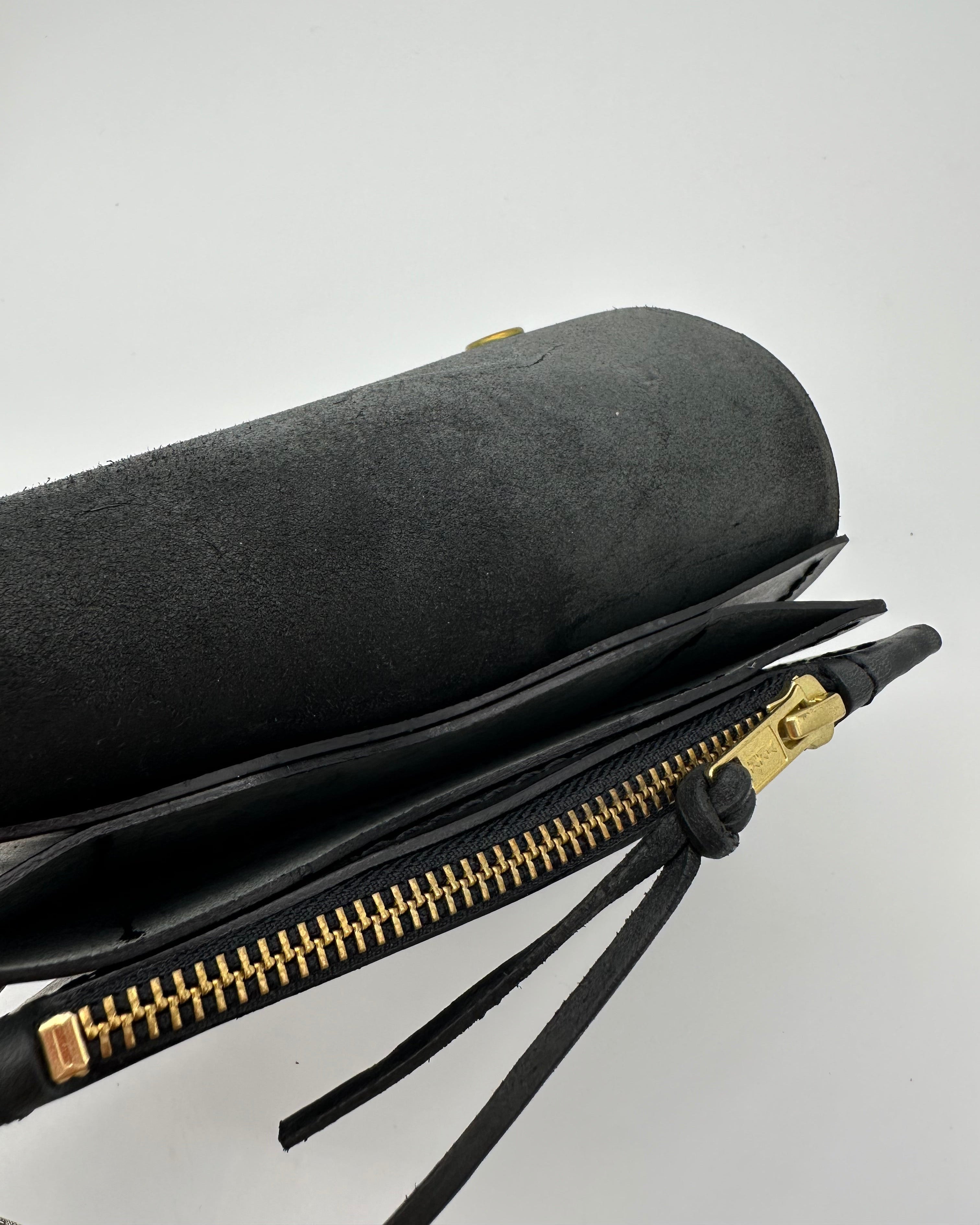 Classic Biker Wallet - Schwarz