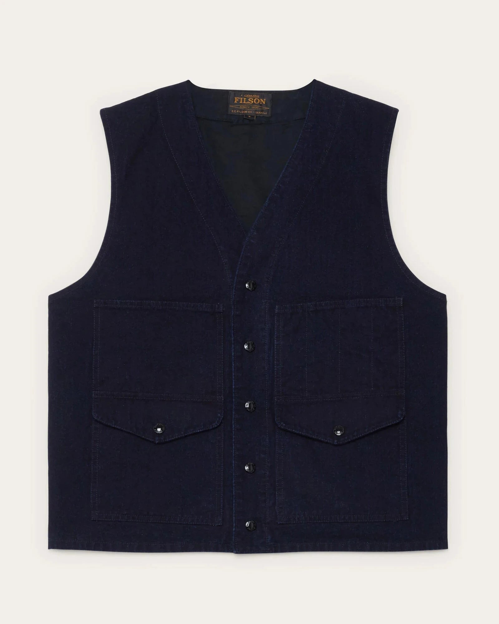 Dry Tin Indigo Vest
