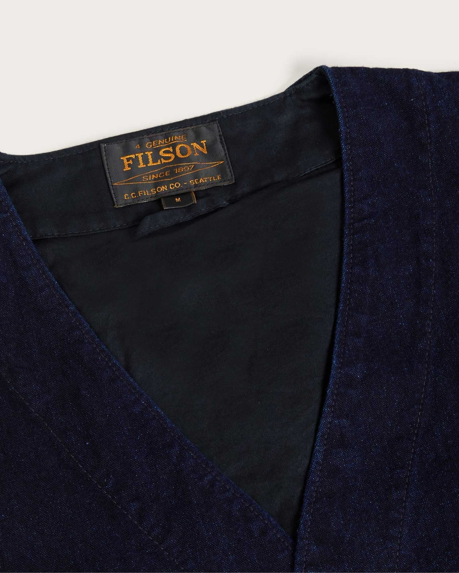 Dry Tin Indigo Vest