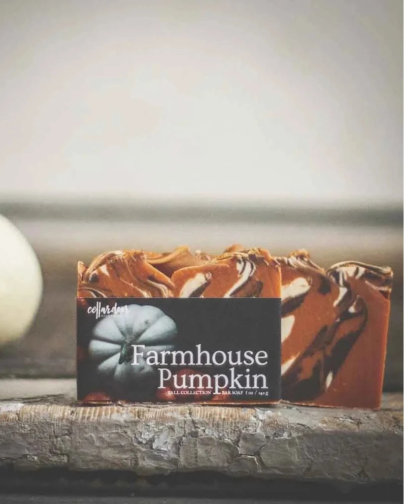 Farmhouse Pumpkin Bar Soap