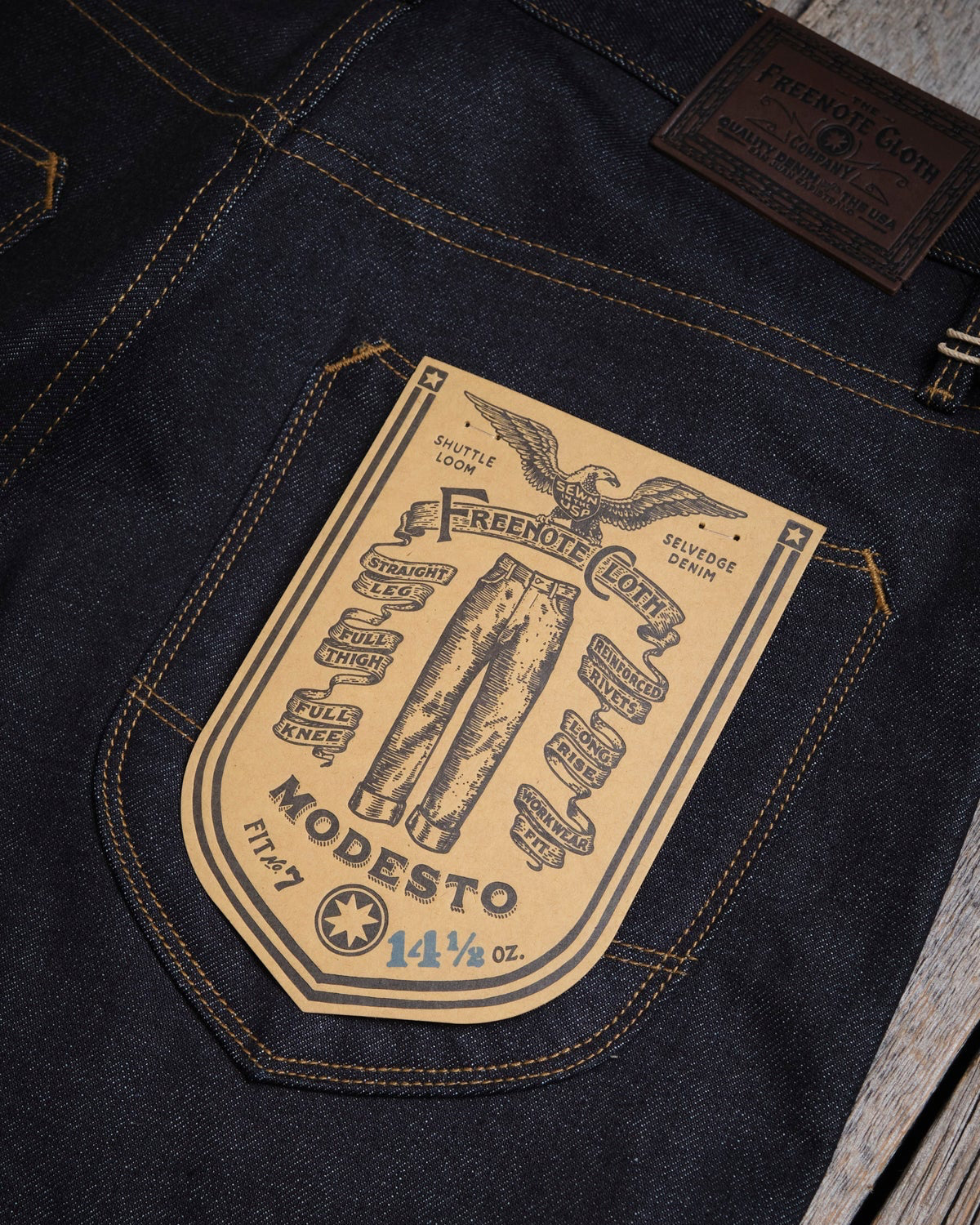 Modesto Workwear Cut 14,5oz. - Kaihara