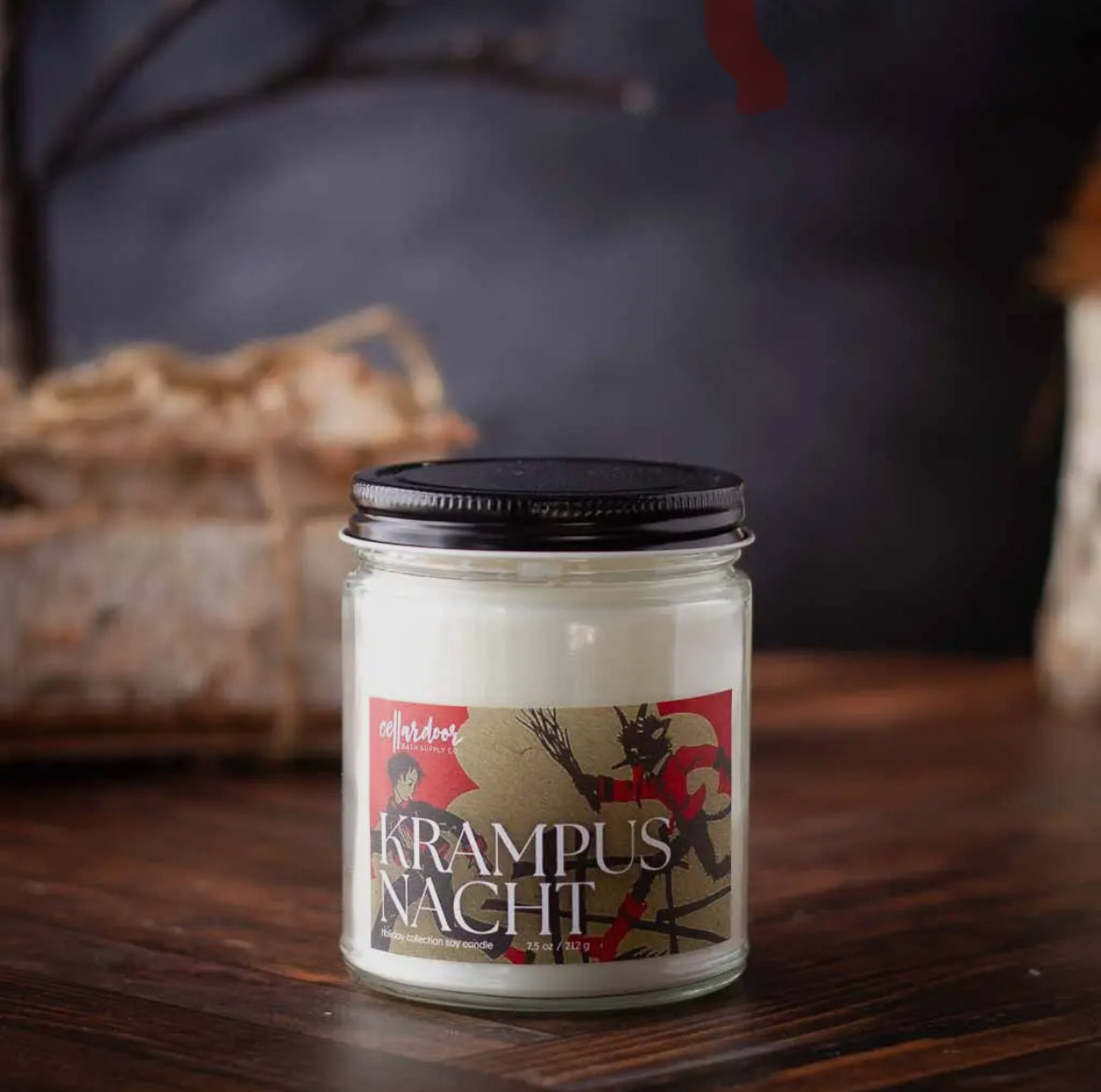 Krampus Nacht  Soy Candle