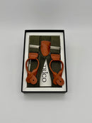 Hosenträger - Green / Cognac