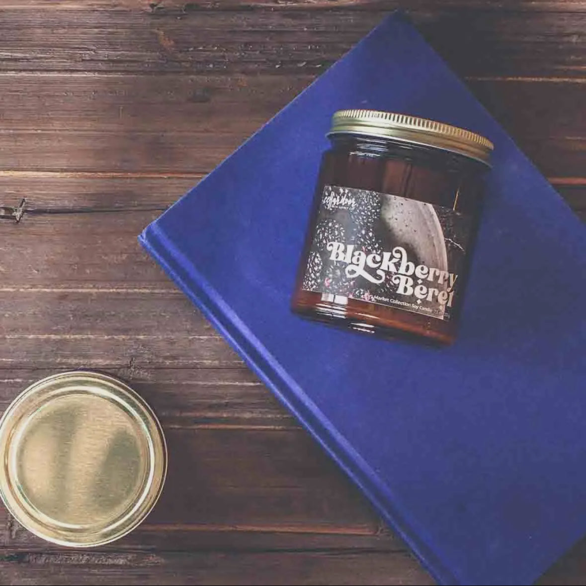 Blackberry Beret Soy Candle