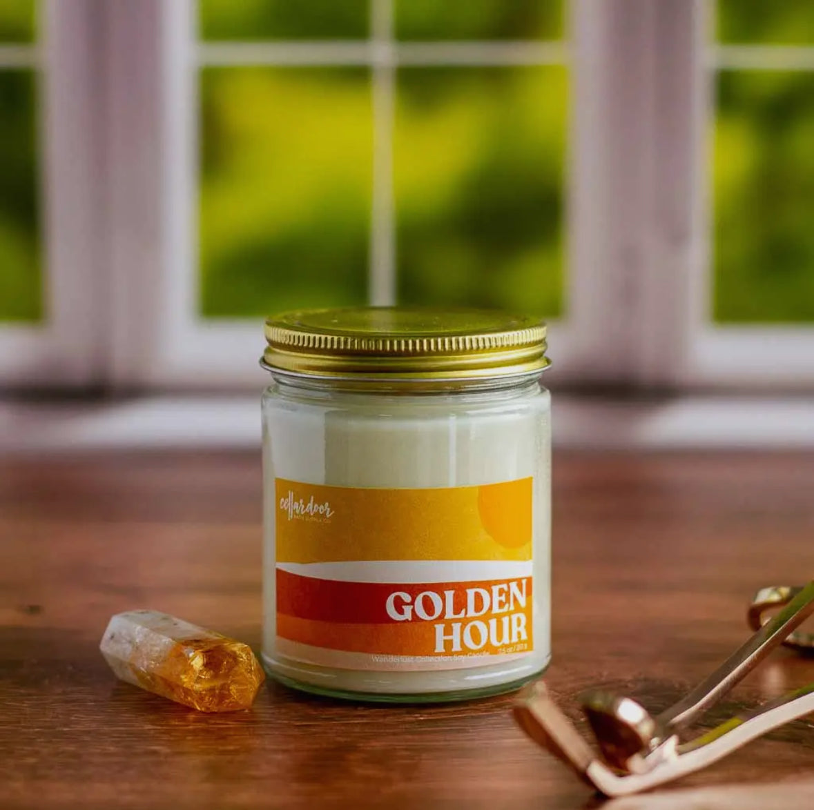 Golden Hour Soy Candle