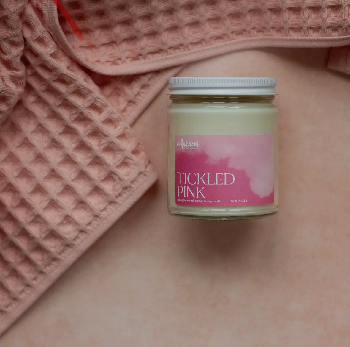 Tickled Pink Soy Candle