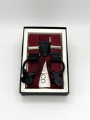 Hosenträger - Bordeaux / Black