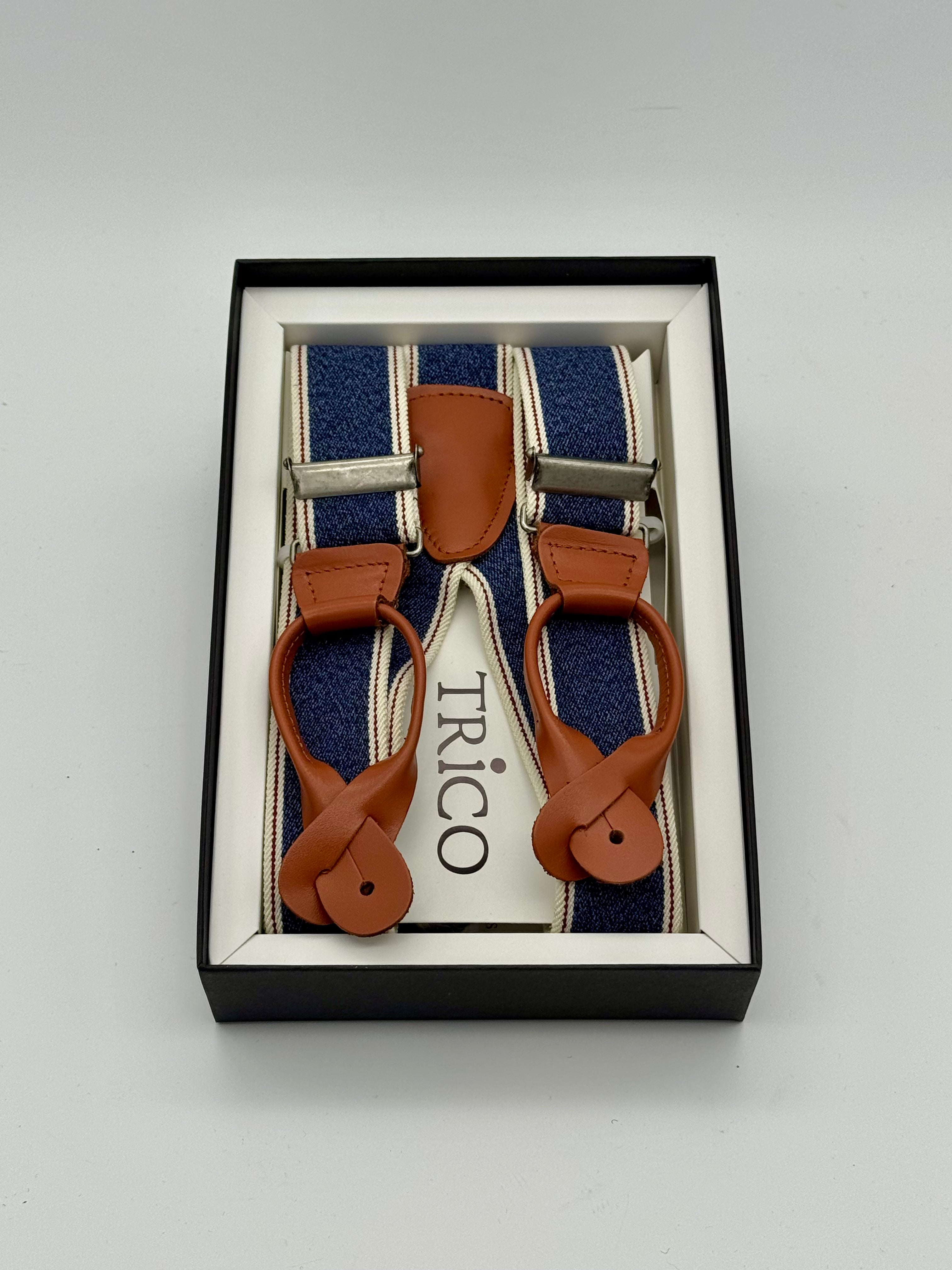 Hosenträger - Selvedge / Cognac