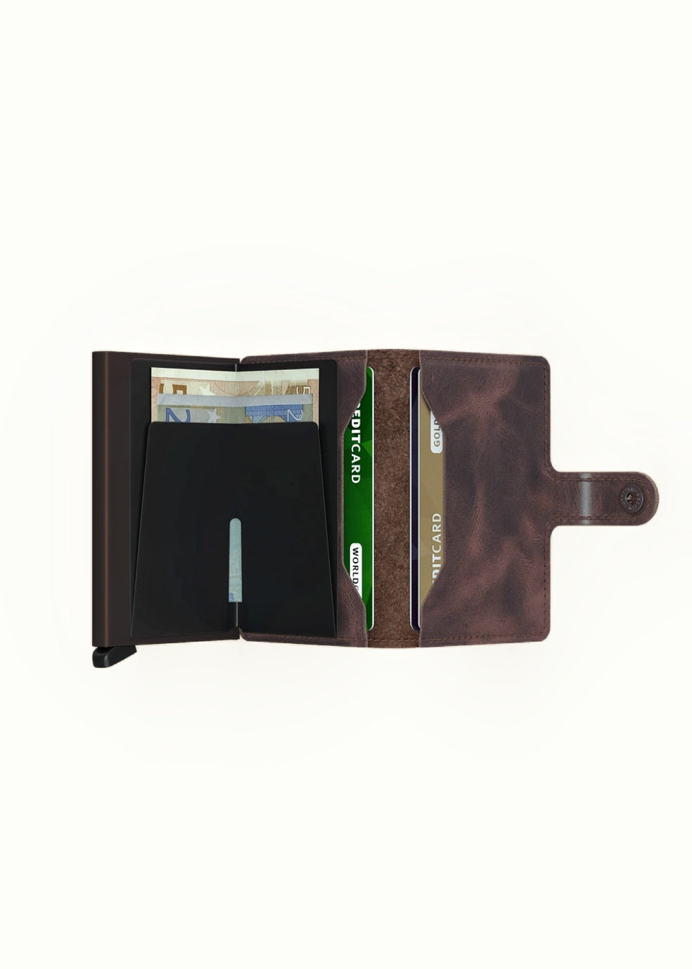 Miniwallet- Vintage Chocolate