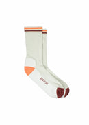 Vintage Stripe Socks Cream Peach