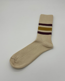1980 Socks - Butter/Bordeaux/Mustard