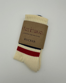 RUCKER Socks cream/red/blue
