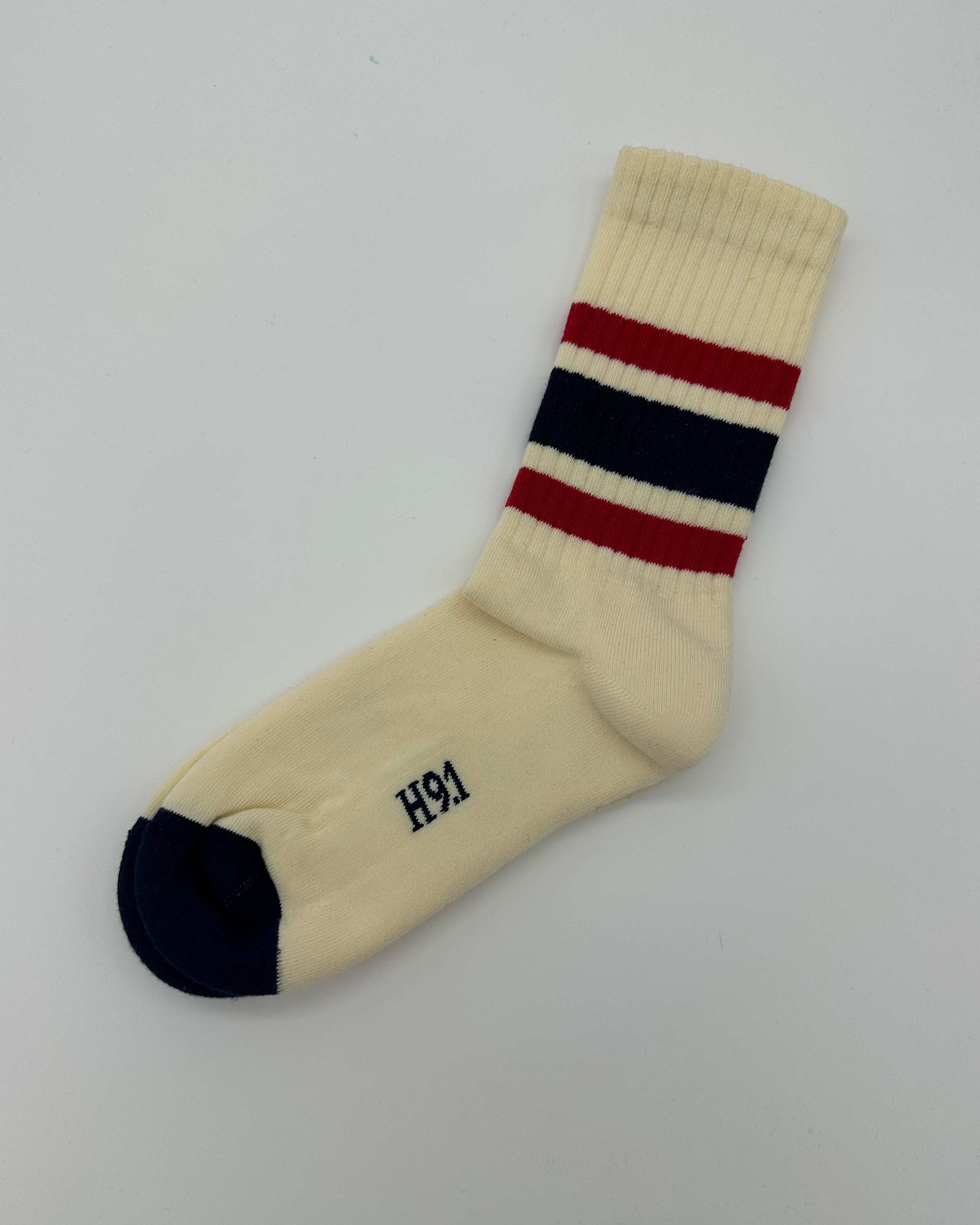 RUCKER Socks cream/red/blue
