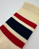 RUCKER Socks cream/red/blue