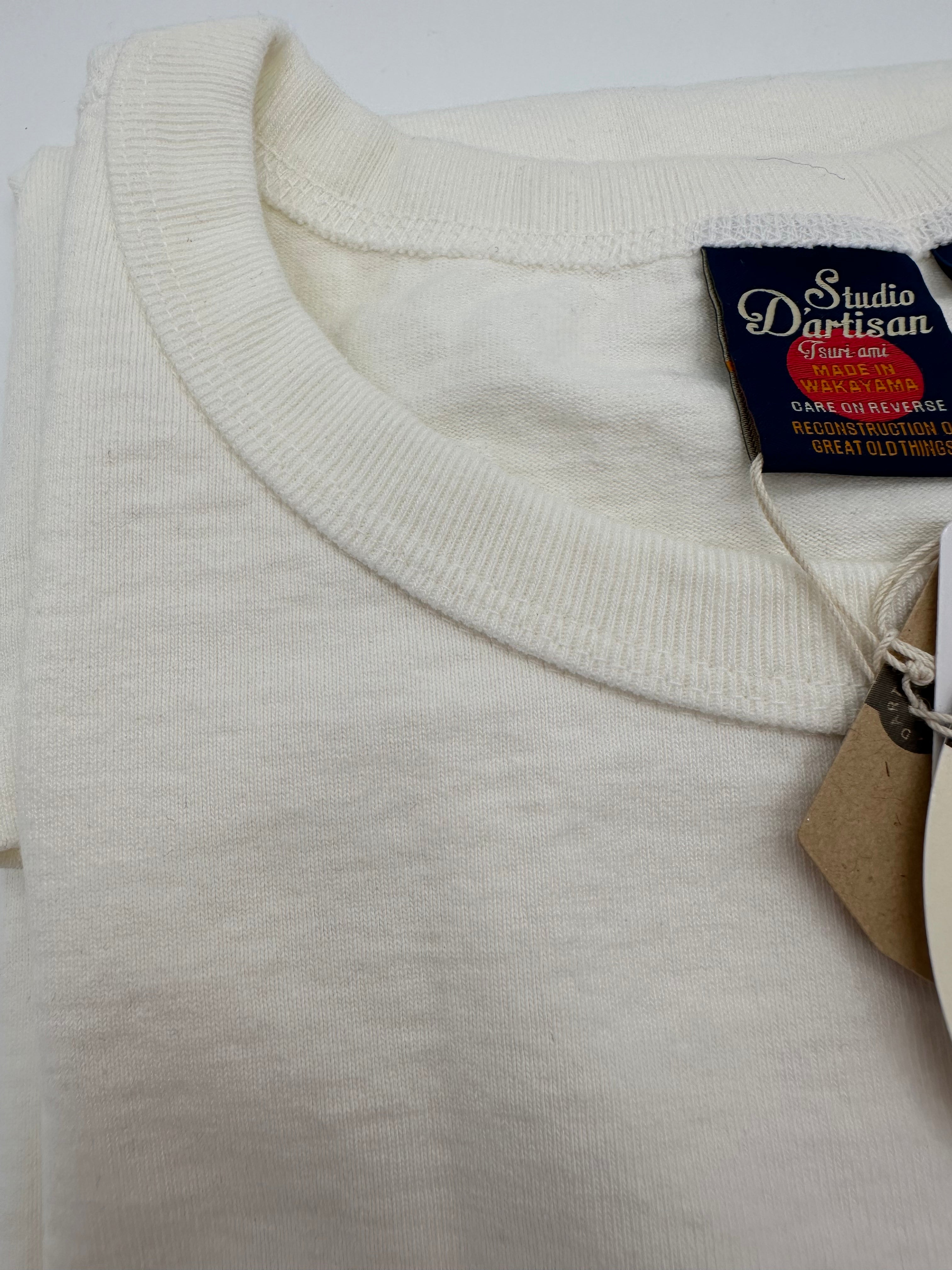 Tsuri-ami Tee 9913 - White
