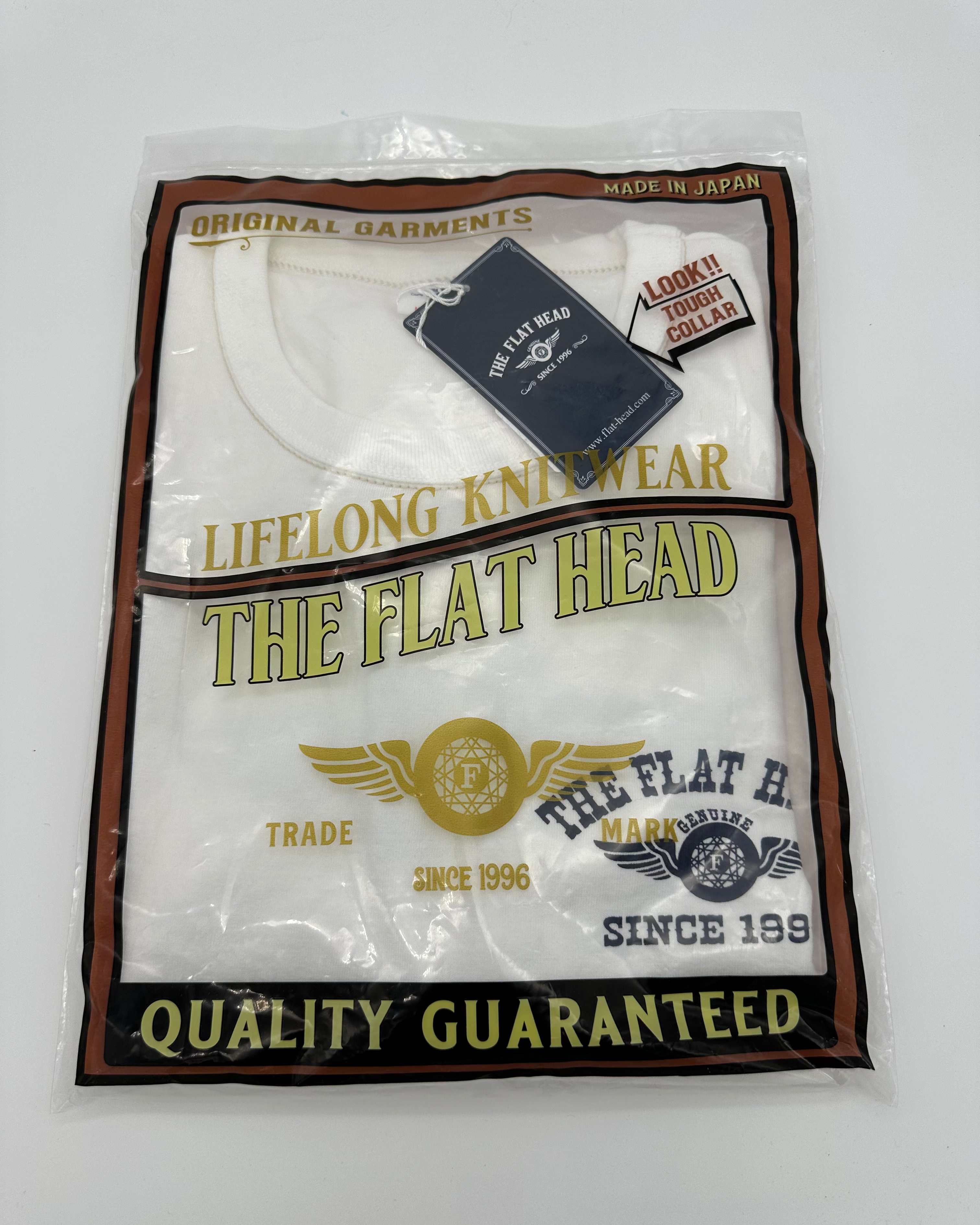 Flying Wheel Tee - White