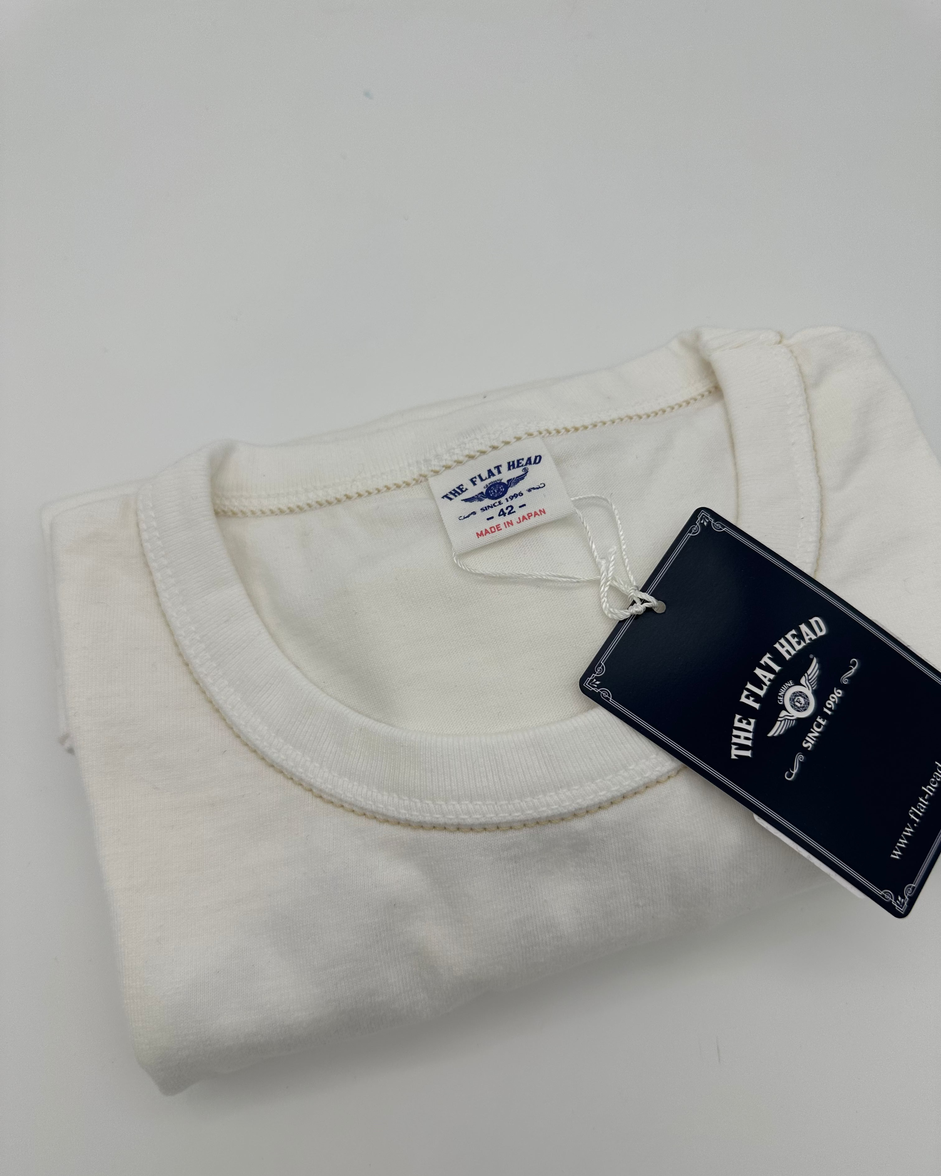Flying Wheel Tee - White