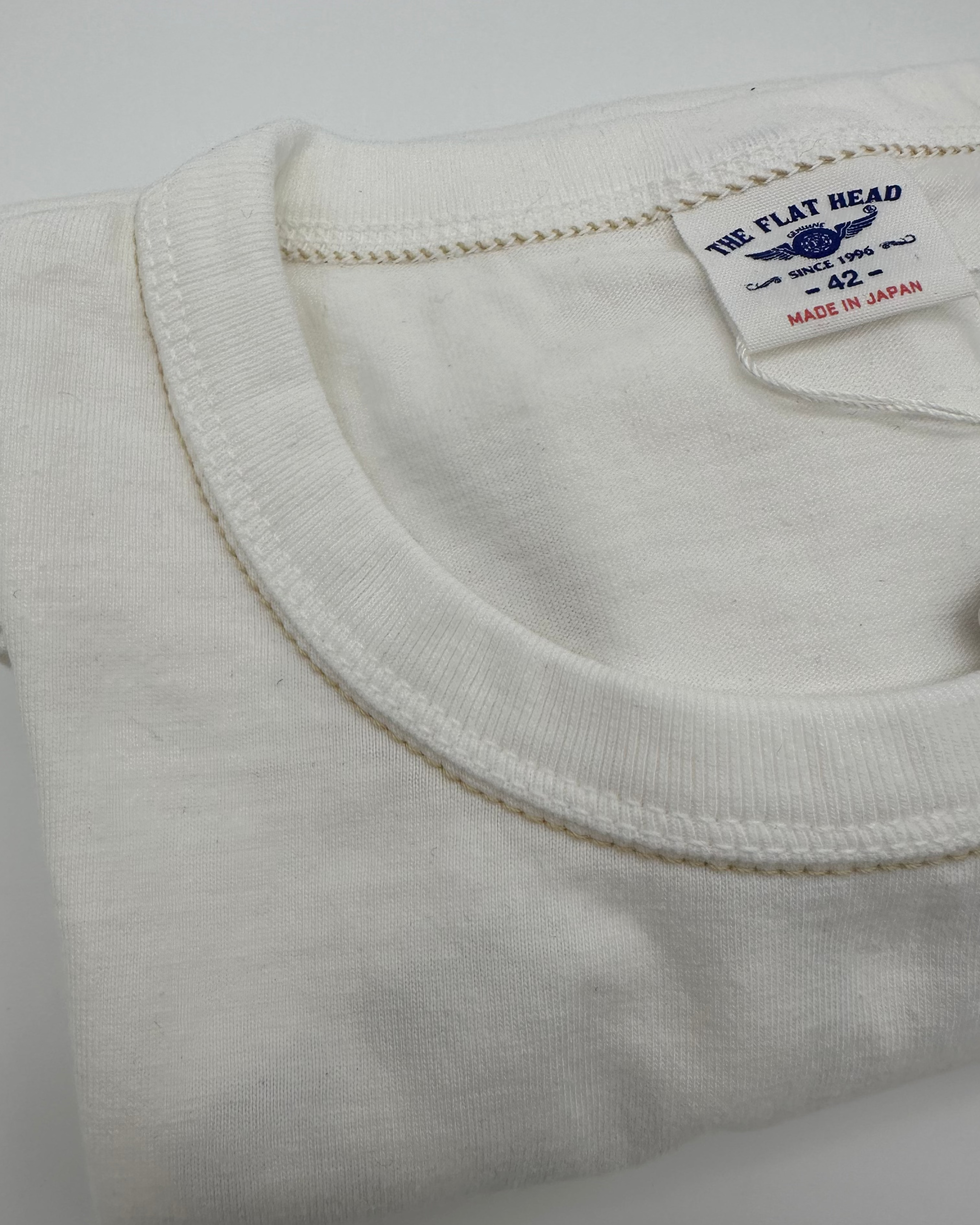 Flying Wheel Tee - White