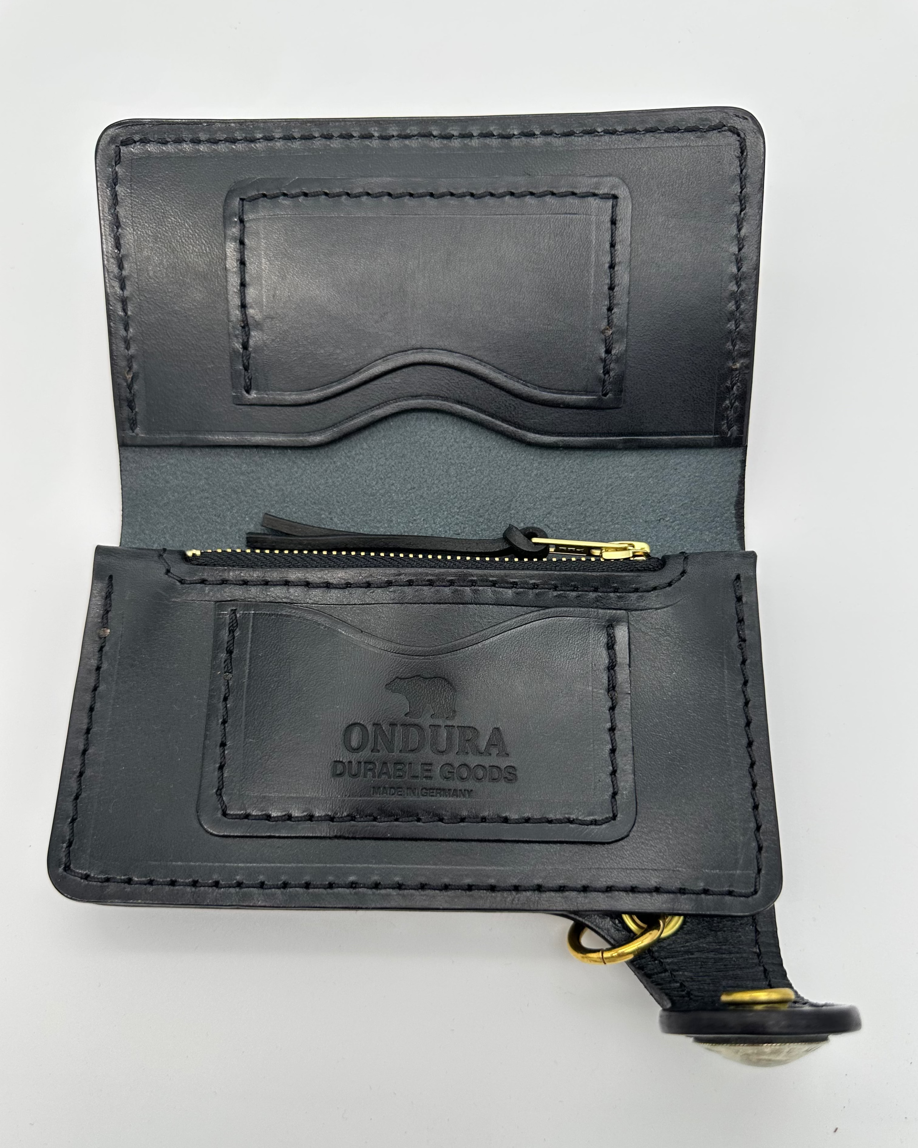 Concho Biker Wallet Black