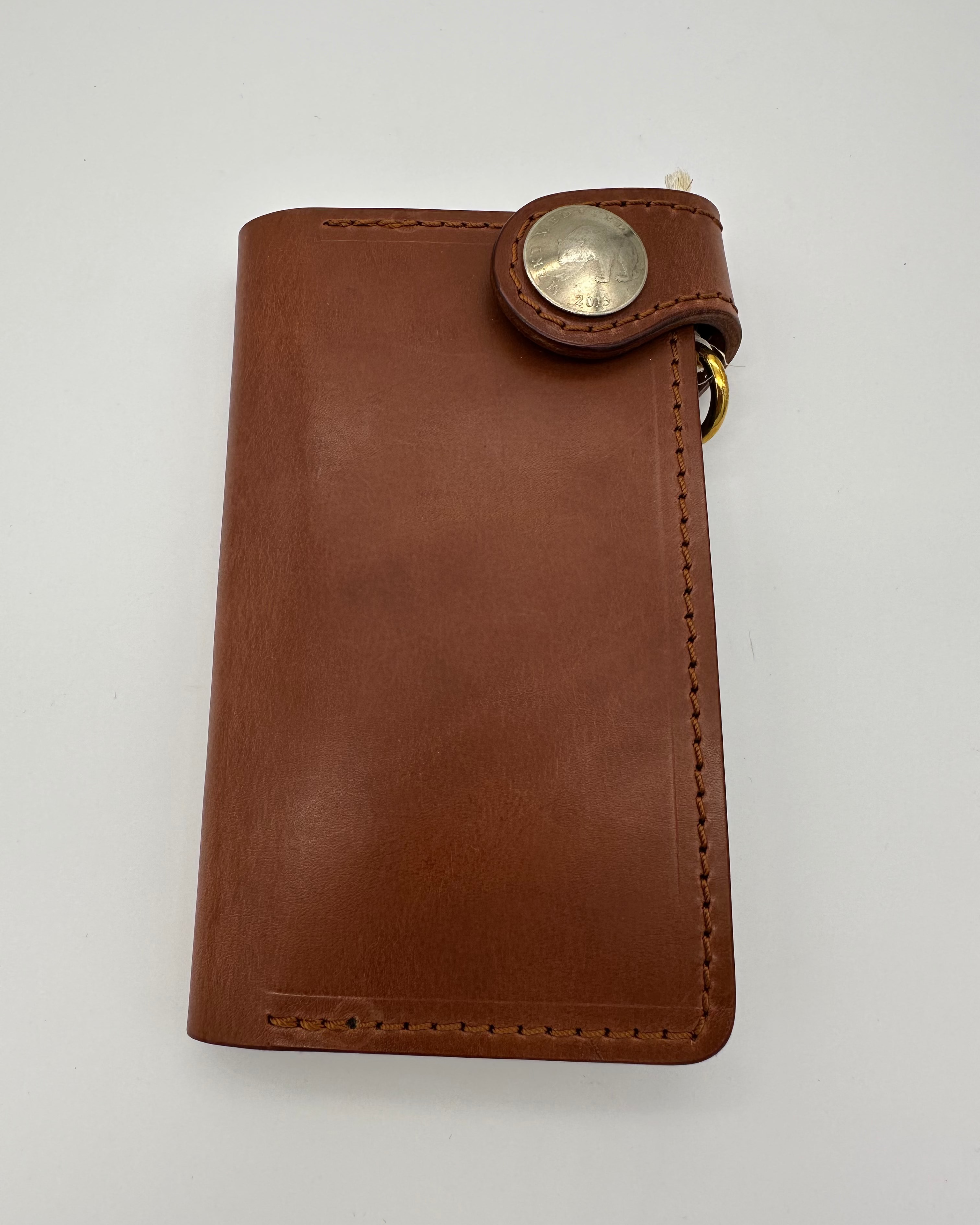 Concho Biker Wallet - Brown