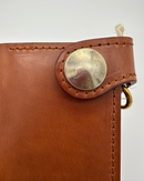 Concho Biker Wallet - Brown