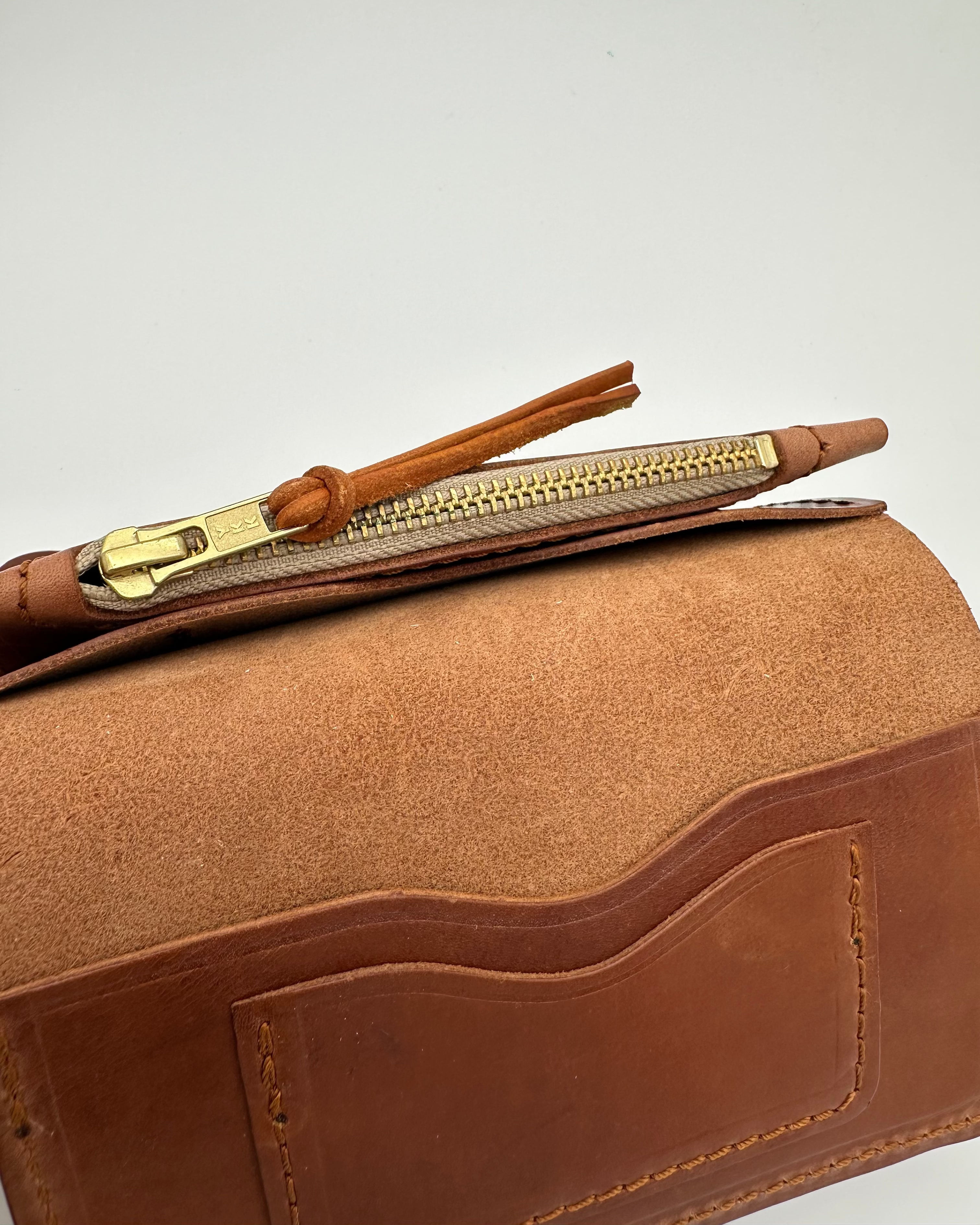 Concho Biker Wallet - Brown