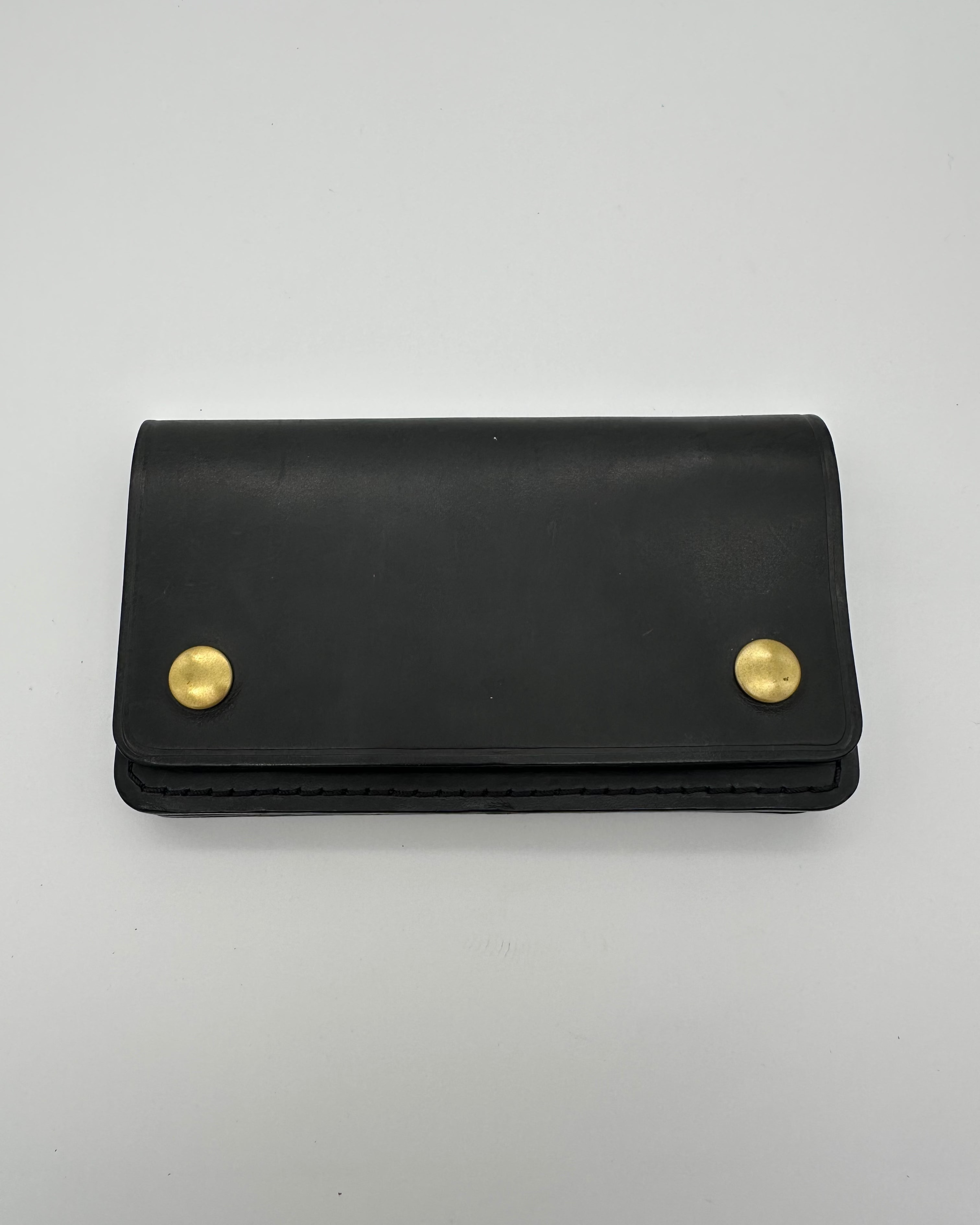 Classic Biker Wallet - Schwarz