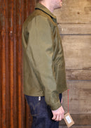 Zip Jacket - Brushed Jungle Cloth