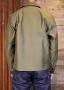 Zip Jacket - Brushed Jungle Cloth