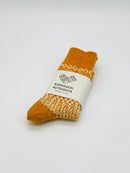 Wool Jacquard Socks Lantern Orange