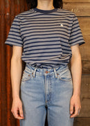 W‘ S/S Sydney T-Shirt Dusky Blue