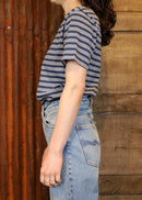 W‘ S/S Sydney T-Shirt Dusky Blue