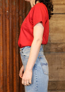 W‘ S/S Hot Script T-Shirt