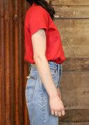 W‘ S/S Hot Script T-Shirt