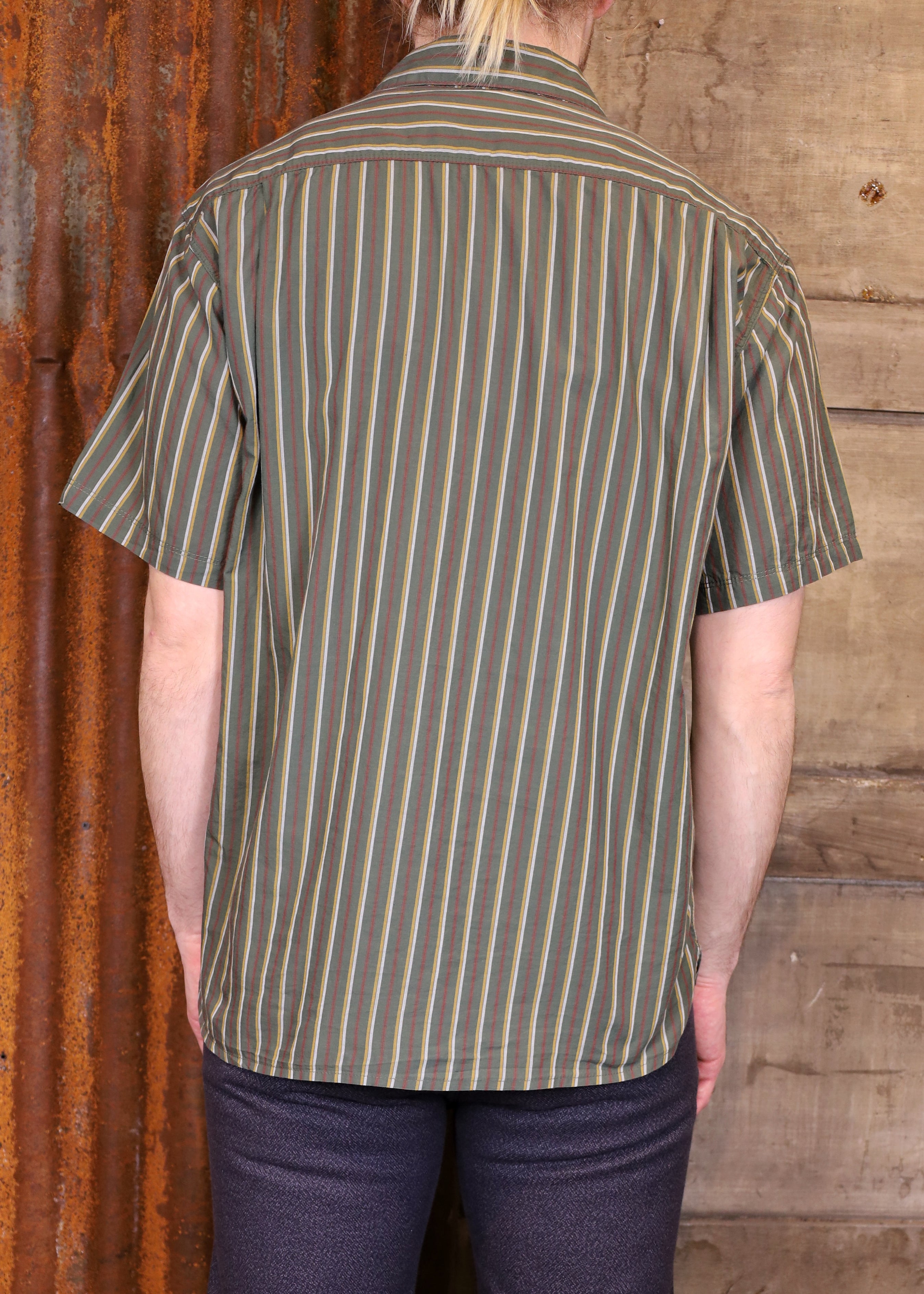 Hawaiian Olive Stripe