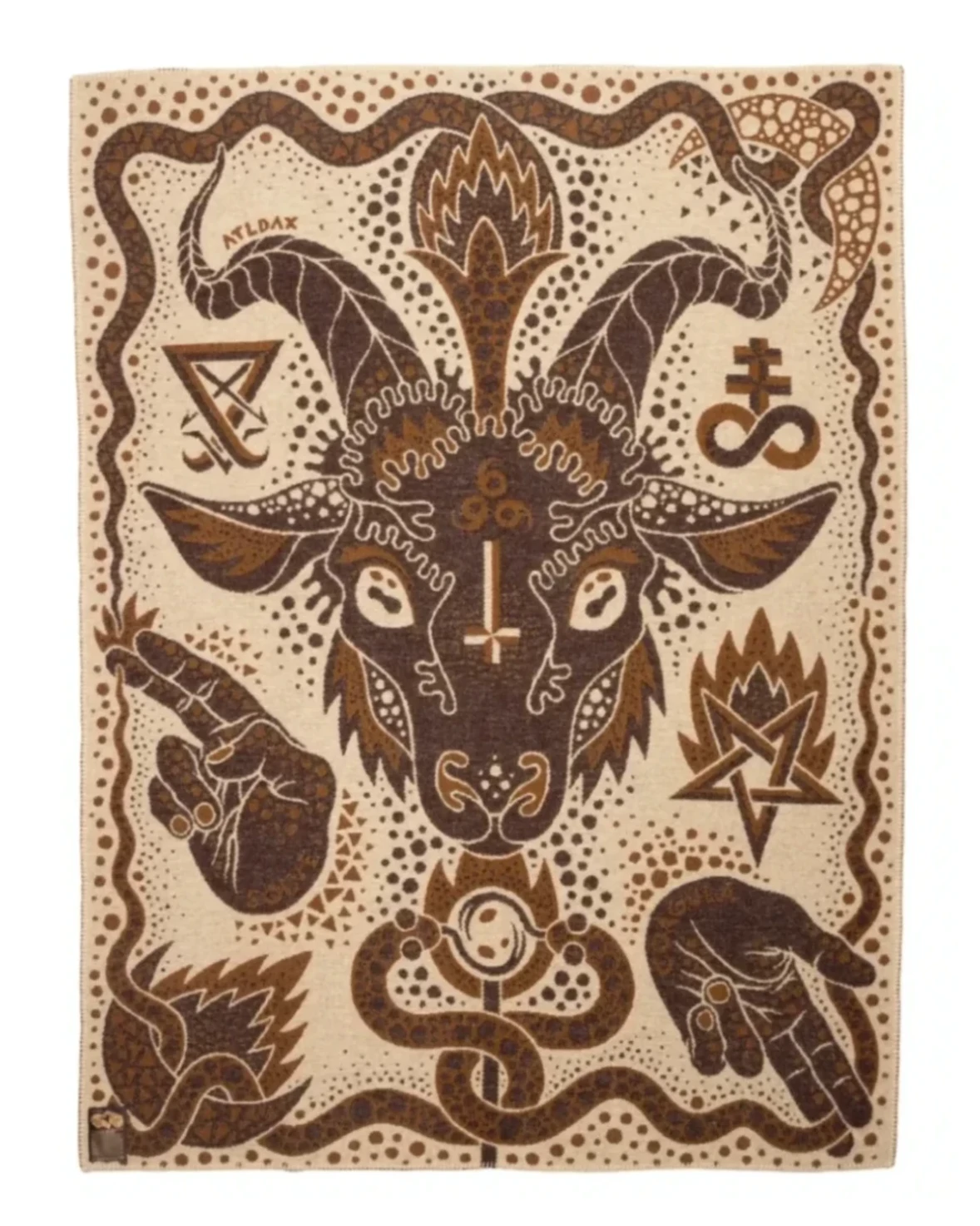 Baphomet Blanket