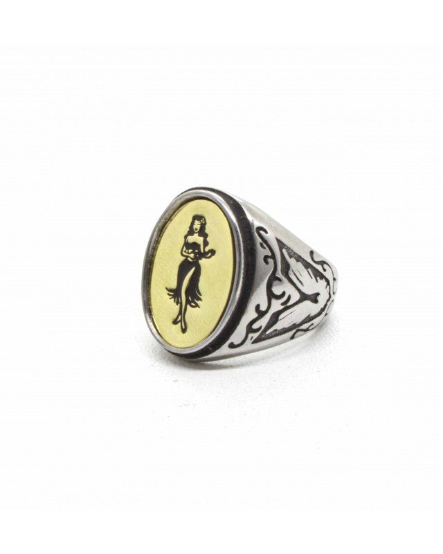 Hula Girl Ring - B149