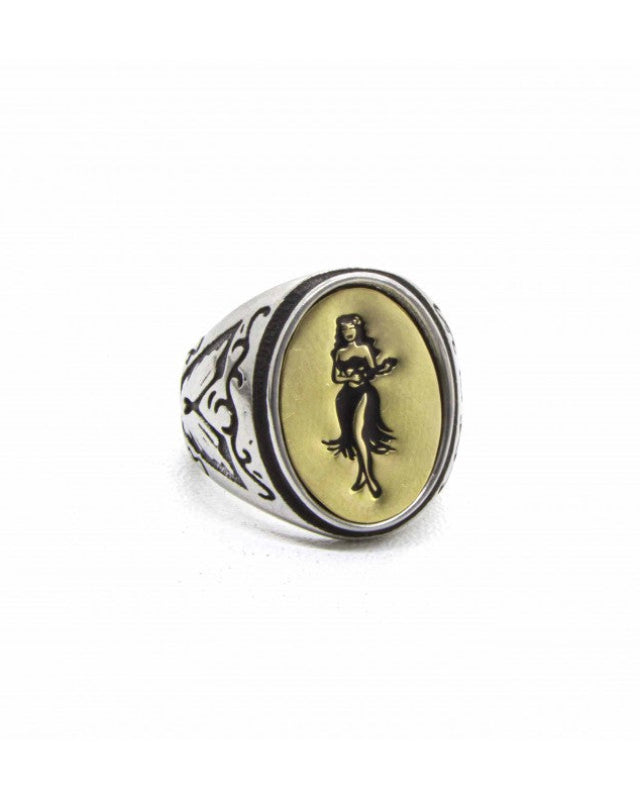 Hula Girl Ring - B149