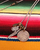 Buffalo/Indian Head Necklace - A04