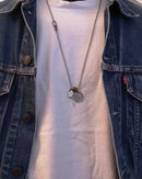 Buffalo/Indian Head Necklace - A04