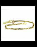 Wallet Chain 'Gourmette' Brass- CP20